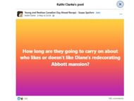 The Original Post by the fan (Image via Facebook/ @Kathi Clarke)